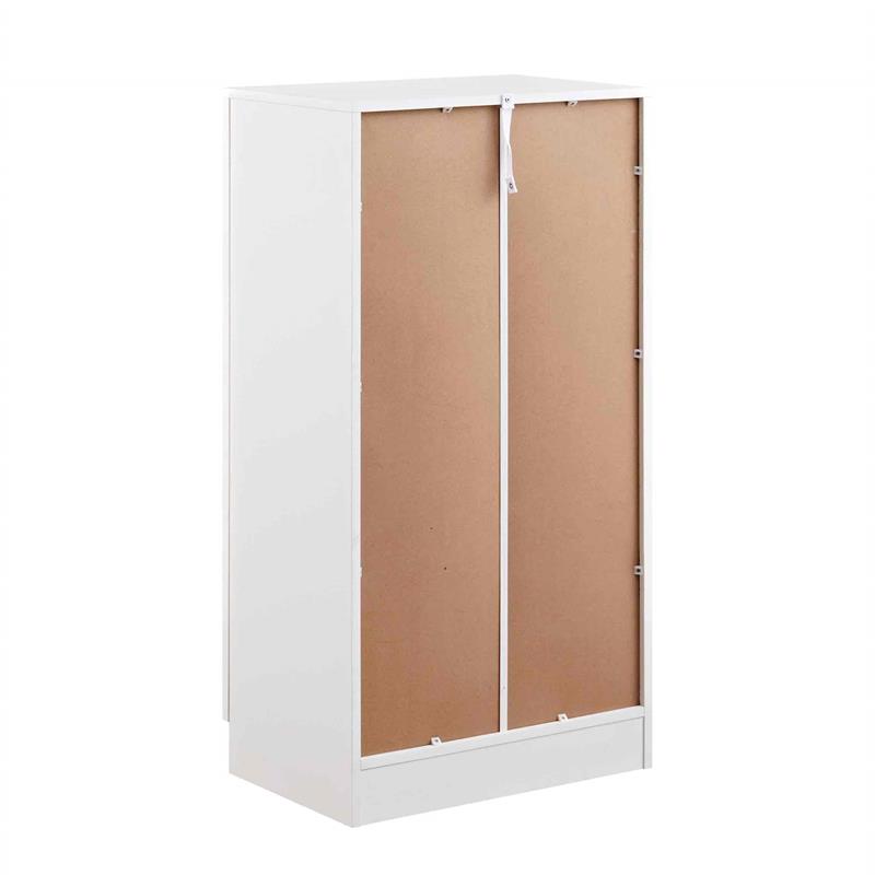 GIULIA SCARPIERA 7 RIPIANI BIANCA 55X36X108 CM
