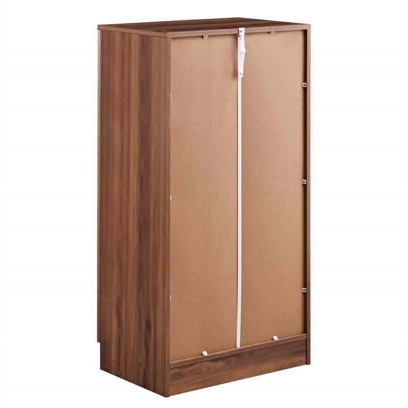 GIULIA SCARPIERA 7 RIPIANI NOCE 55X36X108 CM