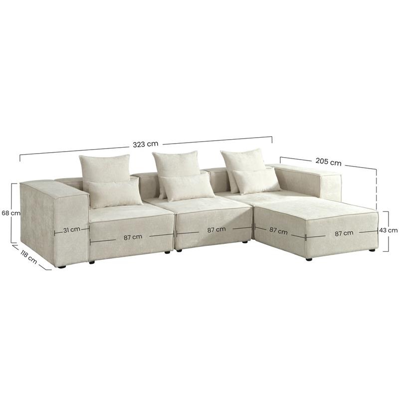 DELUXE DIVANO BEIGE #02