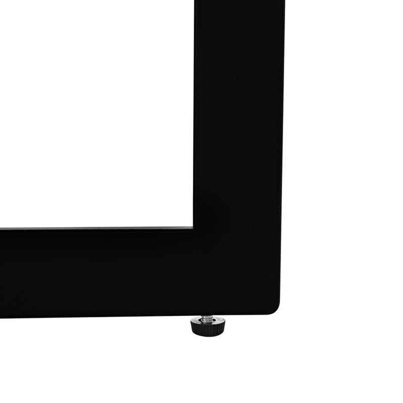 YARA TAVOLINO MARMOGRIGIO SCURO 75X75X35 CM