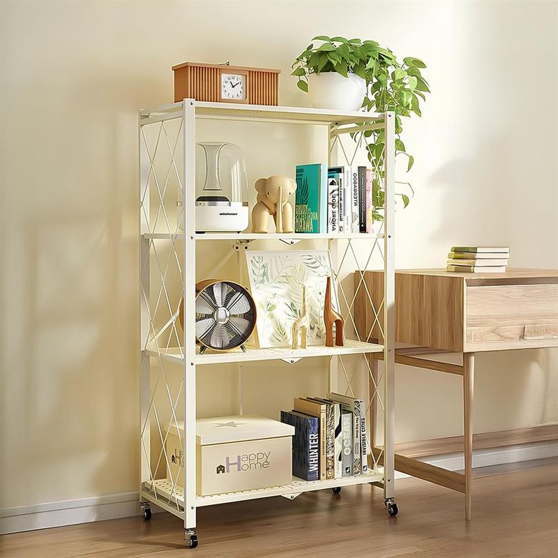 SCAFFALE PIEGHEVOLE 4 BIANCO