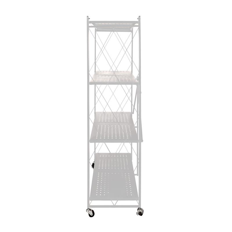 SCAFFALE PIEGHEVOLE 4 BIANCO