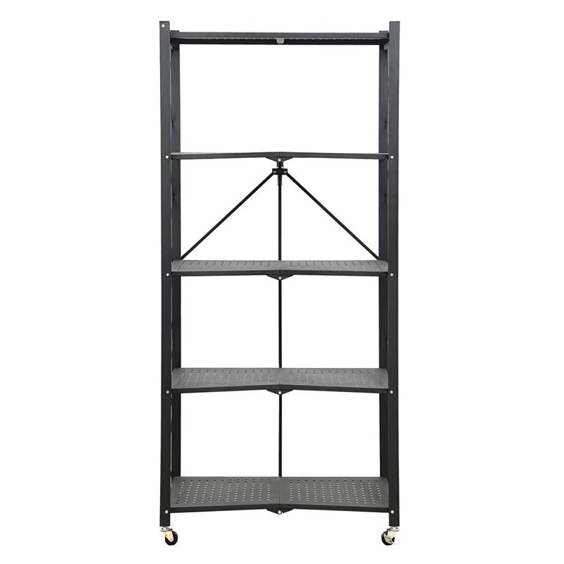 SCAFFALE PIEGHEVOLE 5 NERO