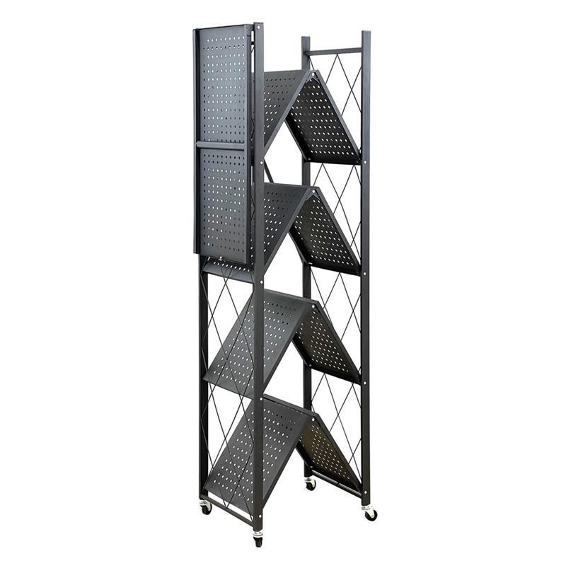 SCAFFALE PIEGHEVOLE 5 NERO
