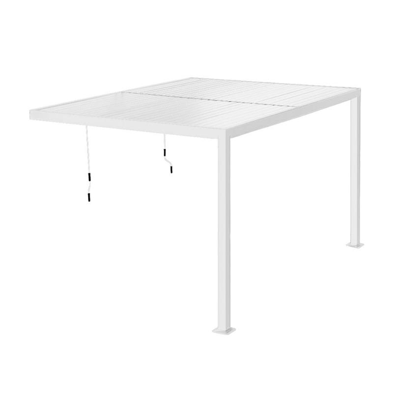 EDEN PERGOLA DA PARETE 3X3 BIANCA