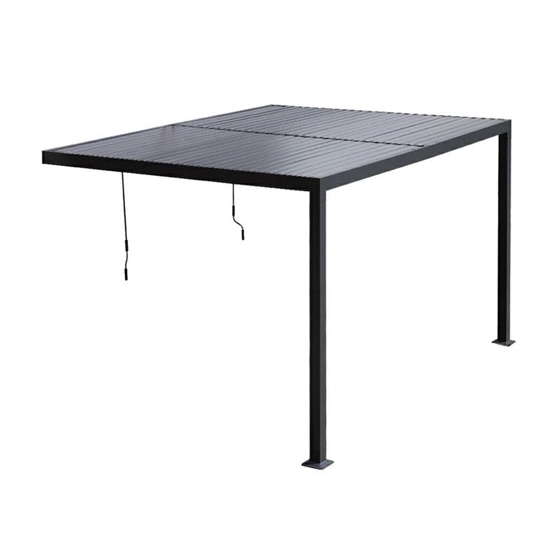 EDEN PERGOLA DA PARETE 3X3 ANTRACITE