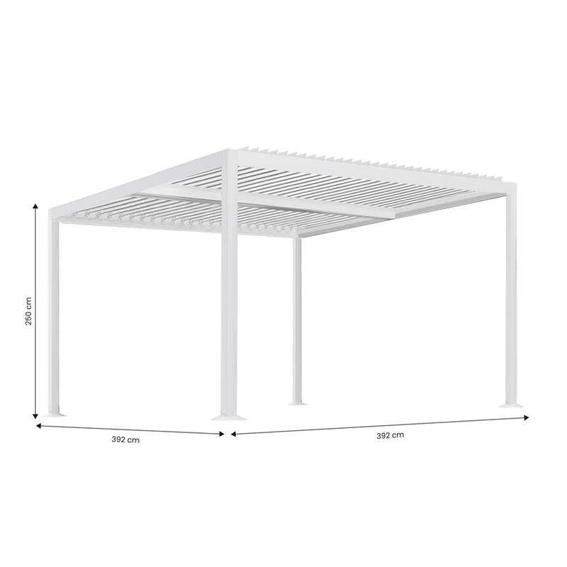 EDEN PERGOLA 4X4 BIANCA