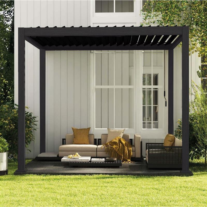 EDEN PERGOLA 4X4 ANTRACITE