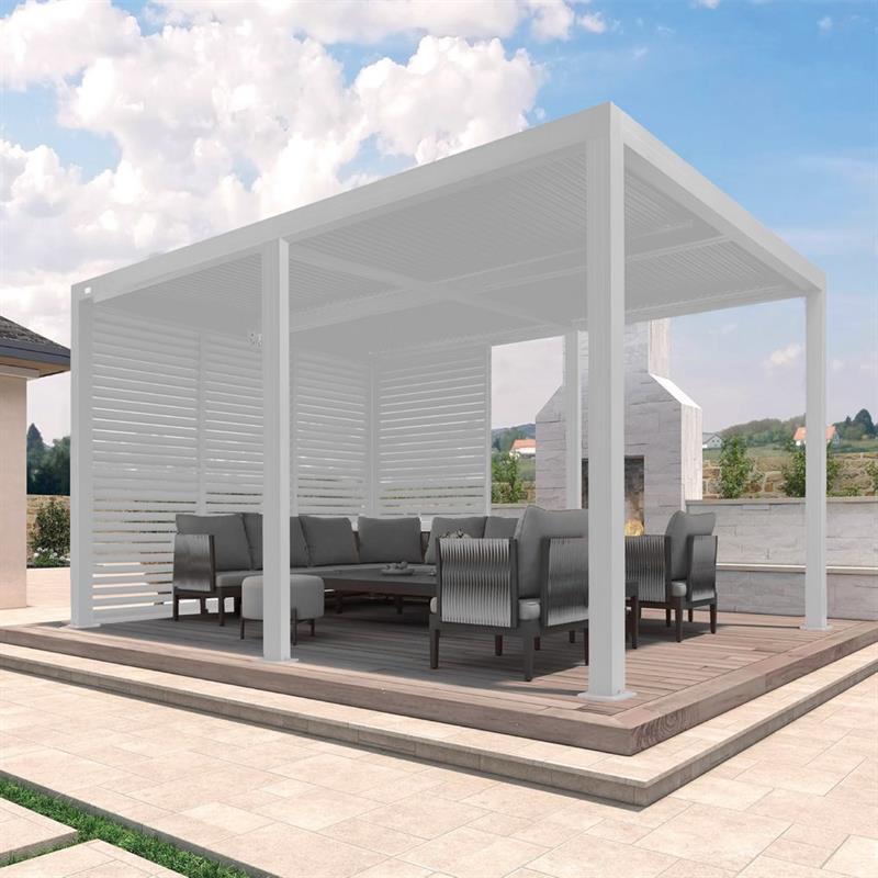 EDEN PERGOLA 3X6 BIANCA