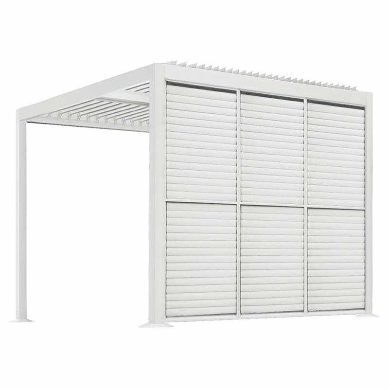 EDEN PERSIANA LATERALE BIANCA X PERGOLA 3M