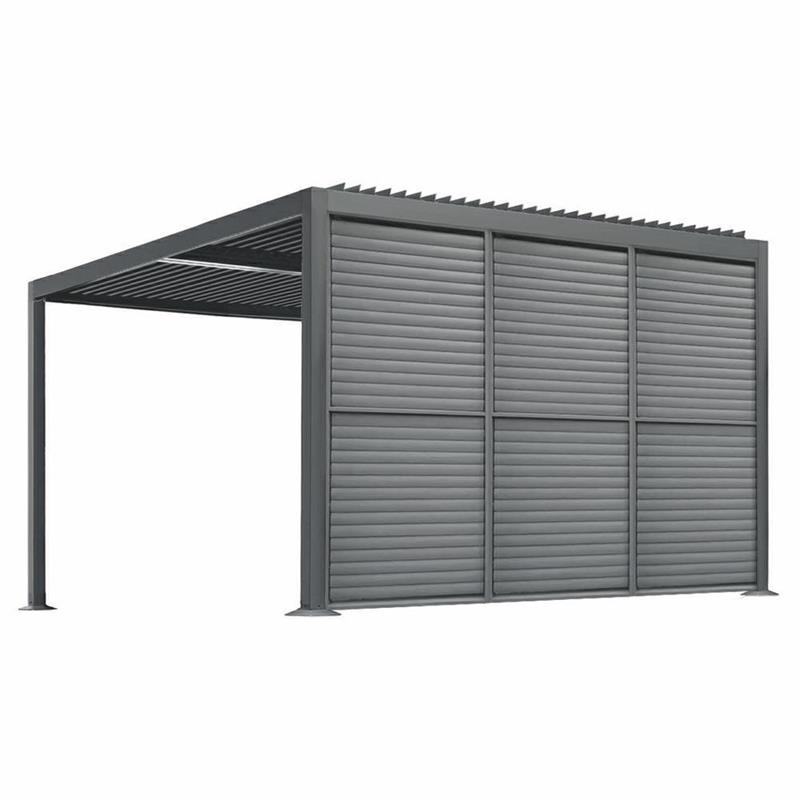 EDEN PERSIANA LATERALE ANTRACITE X PERGOLA 4M