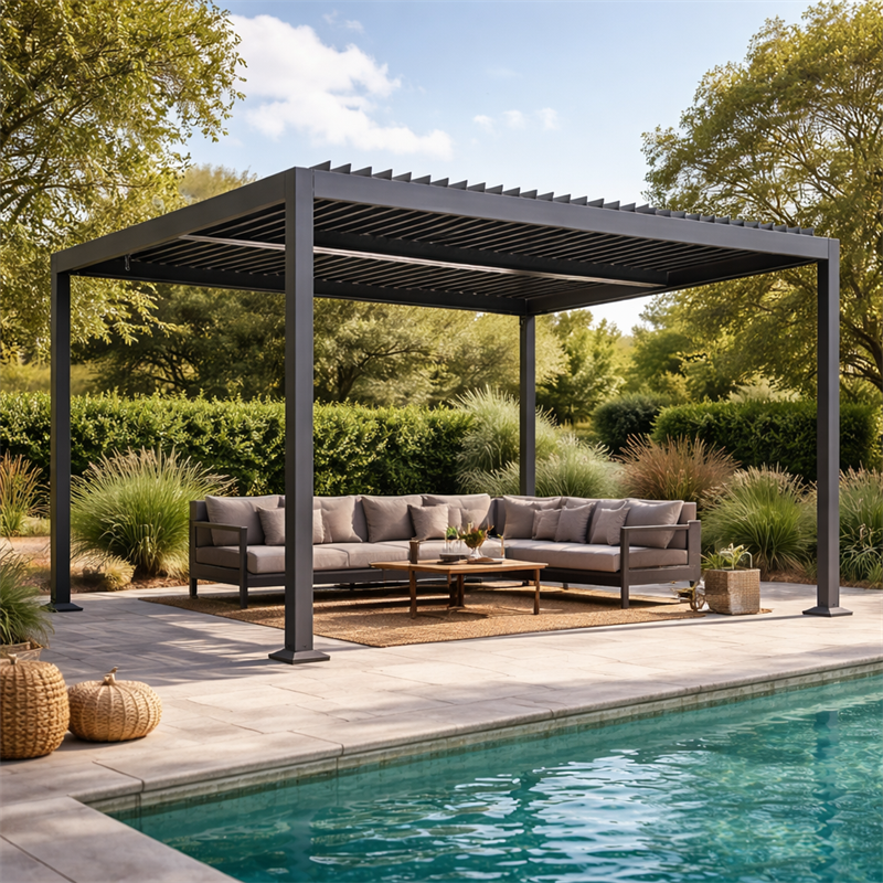 SOLARIA PERGOLA 3X4 ANTRACITE
