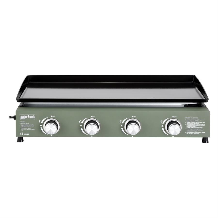 PIASTRA GAS 4 BRUCIATORI GREEN