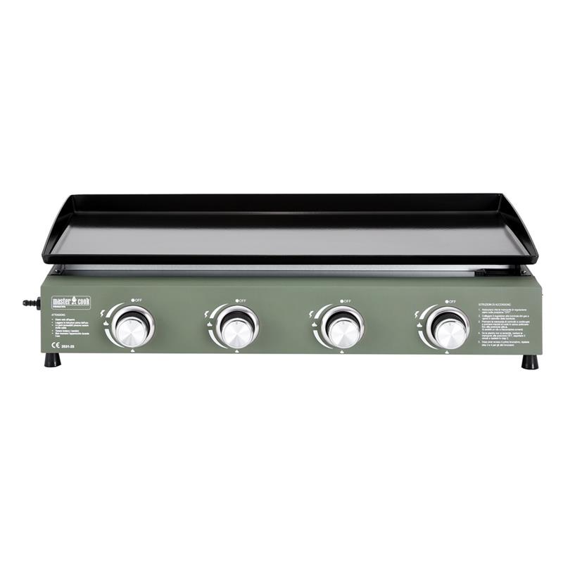 PIASTRA GAS 4 BRUCIATORI GREEN