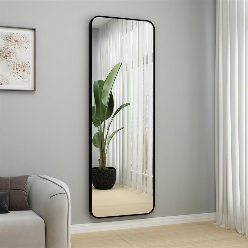 VICHY SPECCHIO 50X160 CM NERO