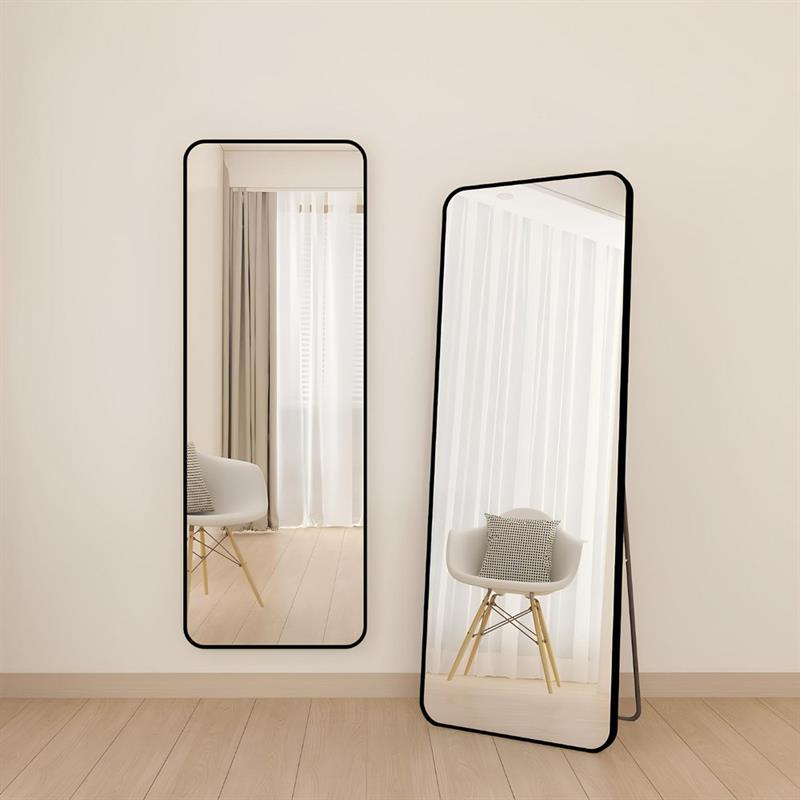 VICHY SPECCHIO 50X160 CM NERO