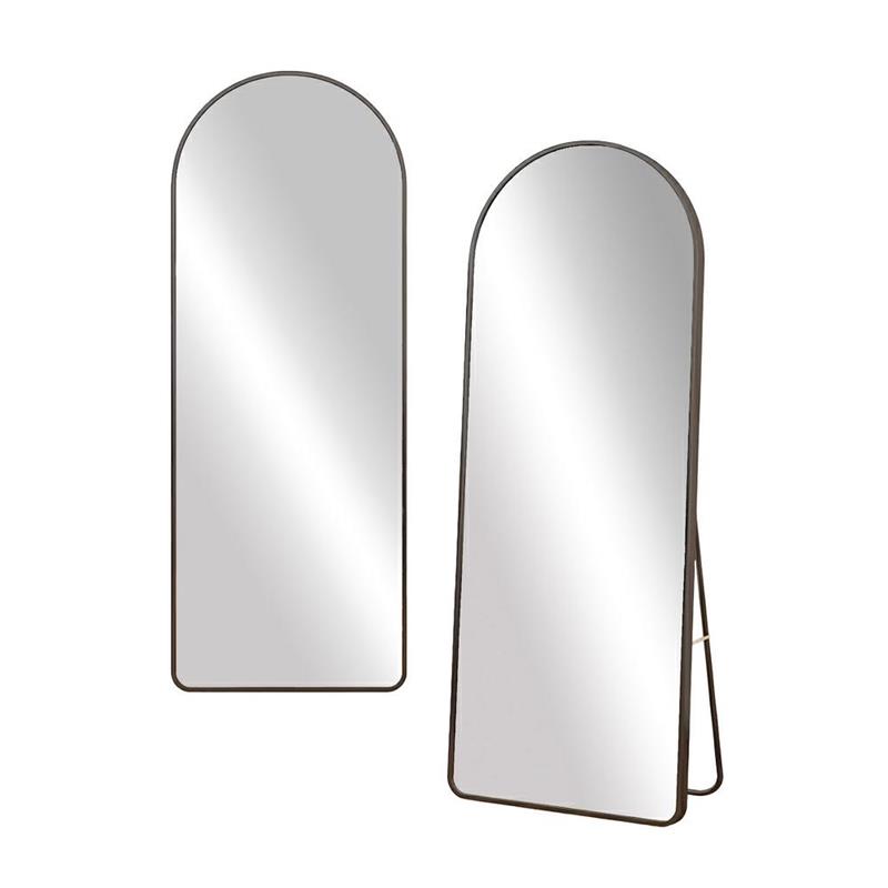 ROANNE SPECCHIO 50X160 CM NERO