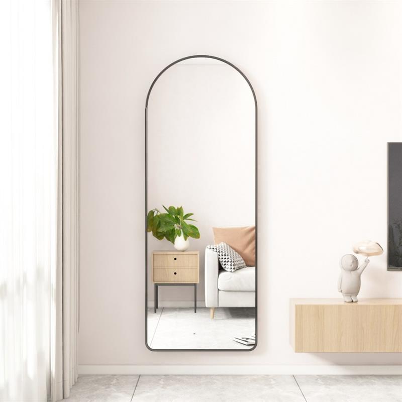 ROANNE SPECCHIO 50X160 CM NERO