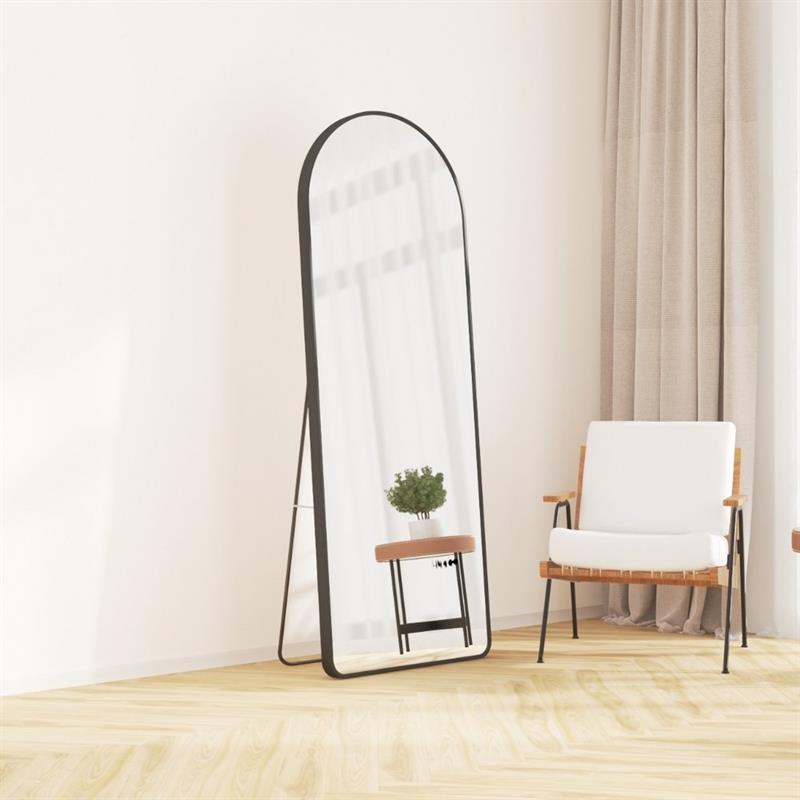 ROANNE SPECCHIO 50X160 CM NERO