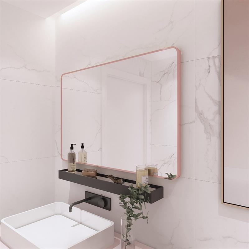 LAY SPECCHIO 70X50 CM ORO ROSA