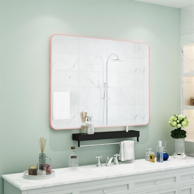 LAY SPECCHIO 70X50 CM ORO ROSA