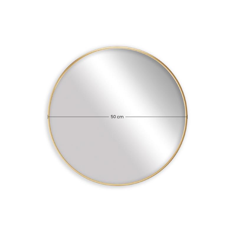 ECOCHE SPECCHIO TONDO 50 CM ORO