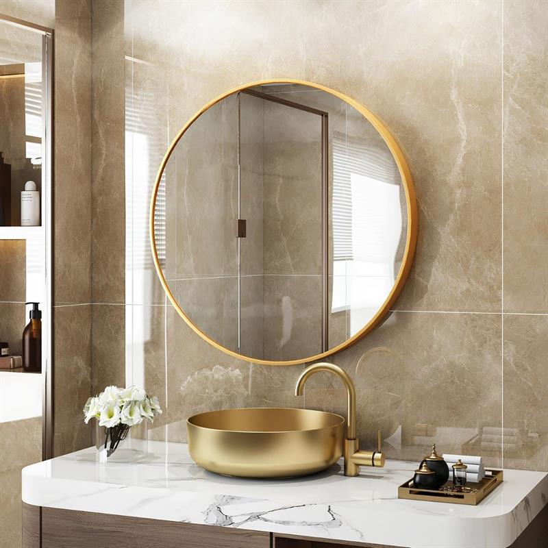 ECOCHE SPECCHIO TONDO 50 CM ORO