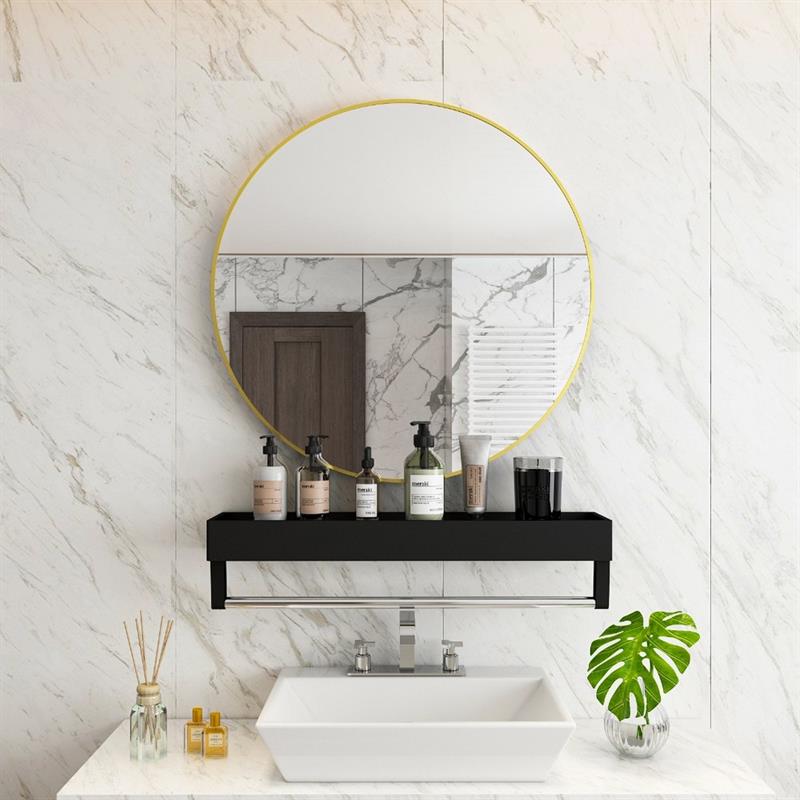 ECOCHE SPECCHIO TONDO 50 CM ORO