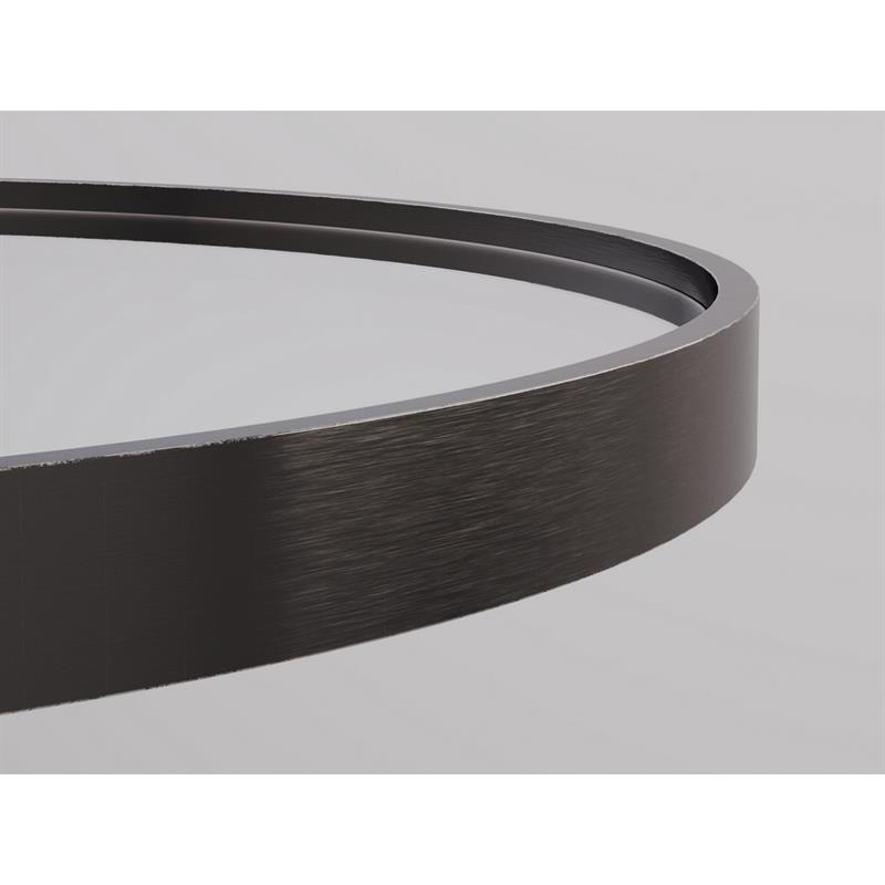 ECOCHE SPECCHIO TONDO 60 CM NERO