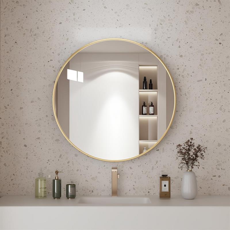 ECOCHE SPECCHIO TONDO 70 CM ORO