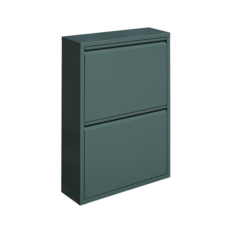 EMY SCARPIERA METALLICA 2A VERDONE 50,5X15,2X74,2 CM