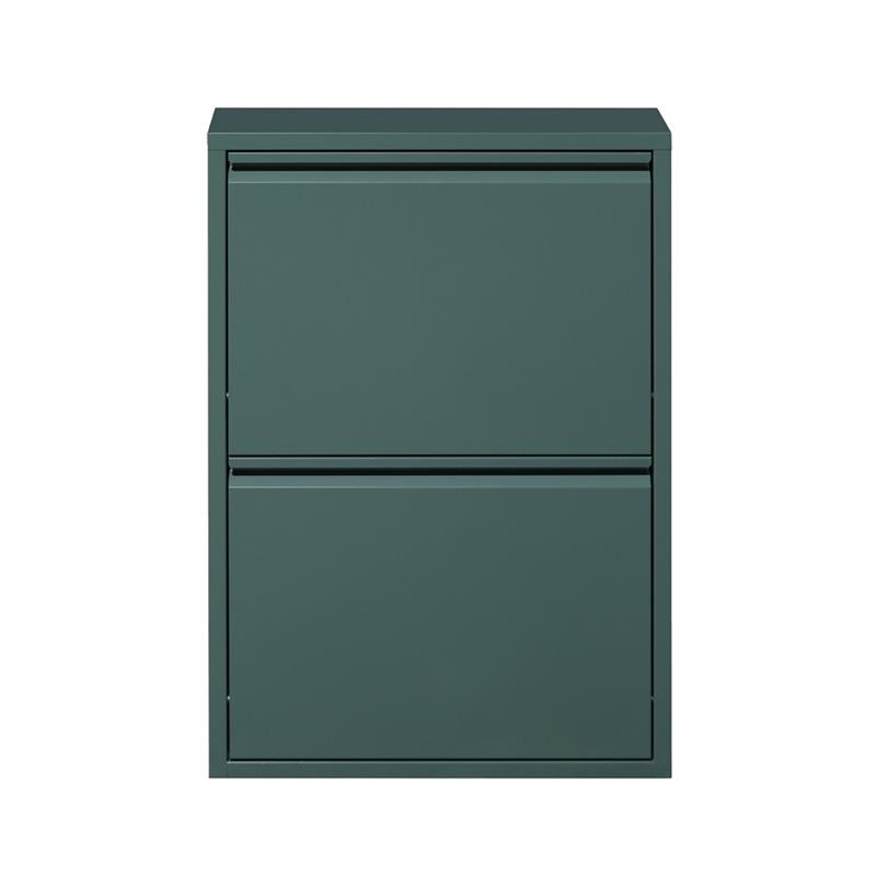 EMY SCARPIERA METALLICA 2A VERDONE 50,5X15,2X74,2 CM