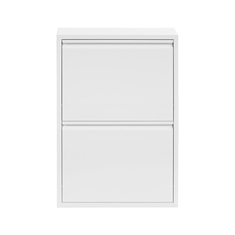 EMY SCARPIERA METALLICA 2A BIANCO 50,5X15,2X74,2 CM