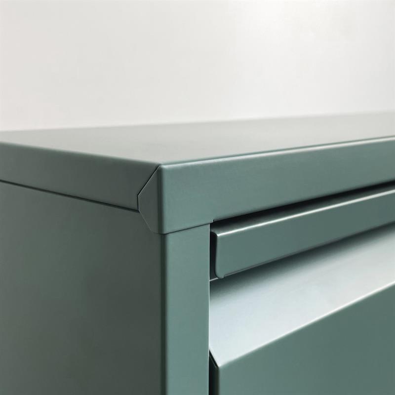 EMY SCARPIERA METALLICA 3A VERDONE 80X14,2X103,2 CM