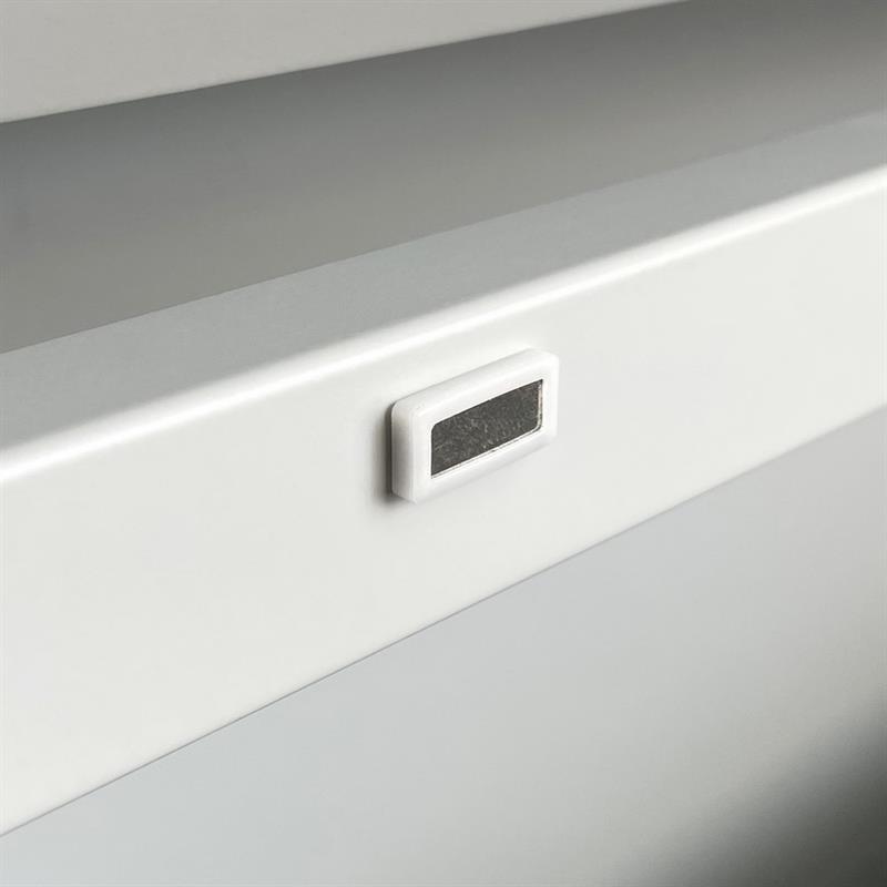 EMY SCARPIERA METALLICA 3A GRIGIO 80X14,2X103,2 CM