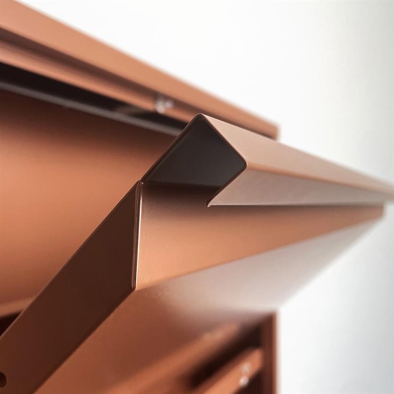 EMY SCARPIERA METALLICA 4A MATTONE 80X14,2X136 CM