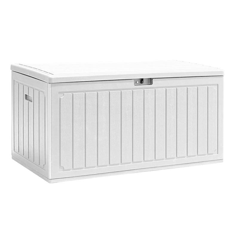 ANDY BAULE IN RESINA BIANCO 113X58X58 CM