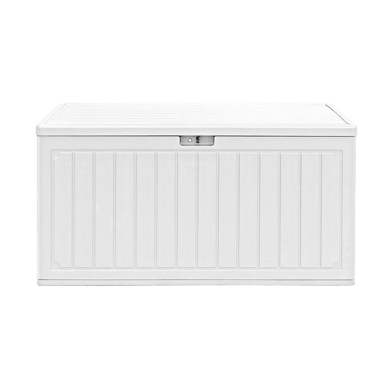 ANDY BAULE IN RESINA BIANCO 113X58X58 CM