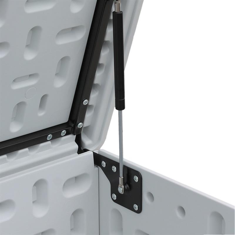 ANDY BAULE IN RESINA BIANCO 113X58X58 CM