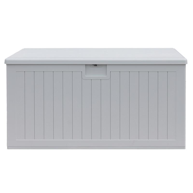 ANDY BAULE IN RESINA BIANCO 140X69X72 CM
