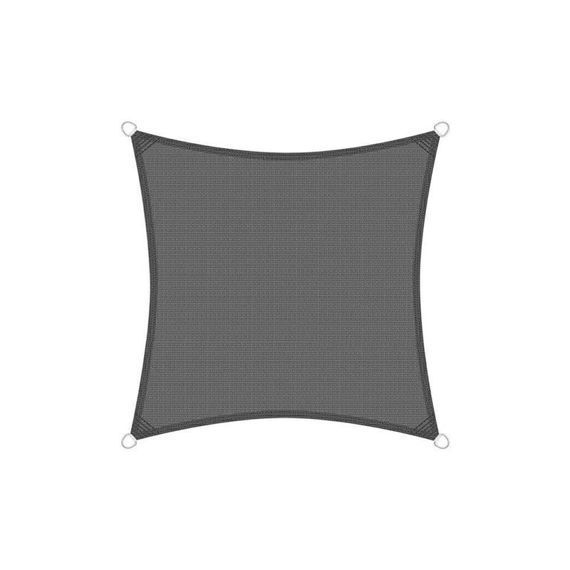 VELA OMBRA QUADRA 180GR 3X3MT GRIGIO