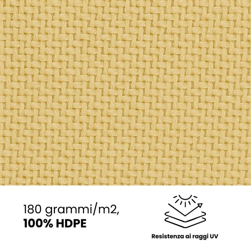 VELA OMBRA QUADRA 180GR 4X4MT BEIGE
