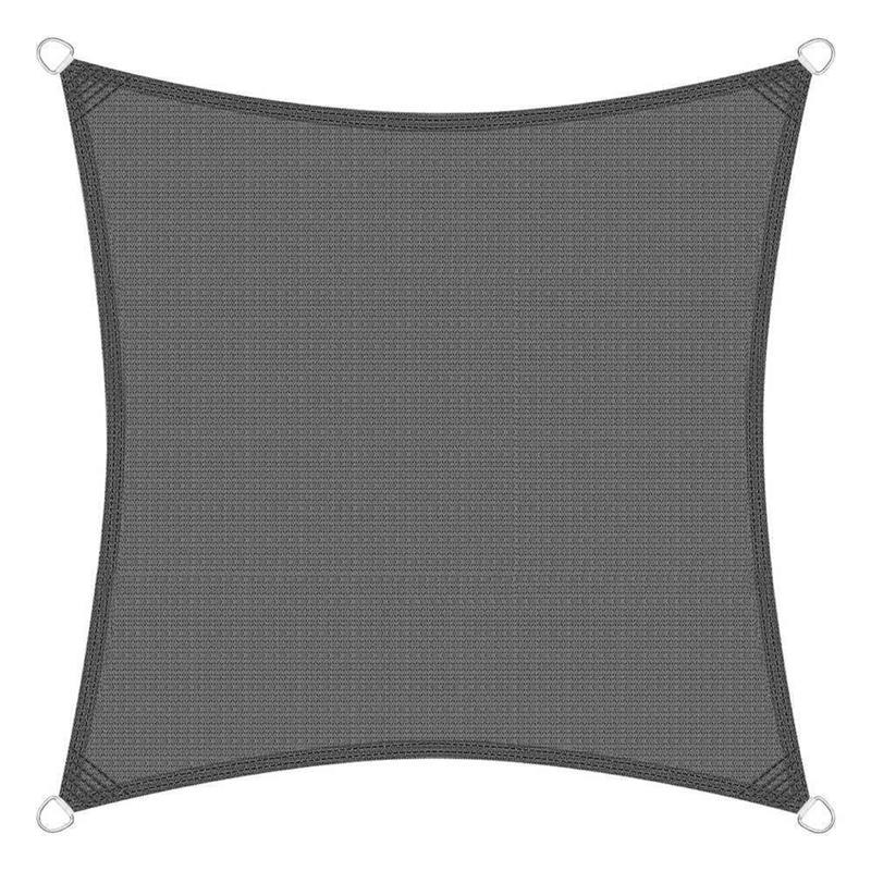 VELA OMBRA QUADRA 180GR 5X5MT GRIGIO