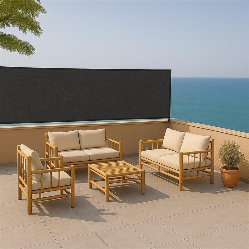 RETE OMBRA 120GR 3X15MT GRIGIO