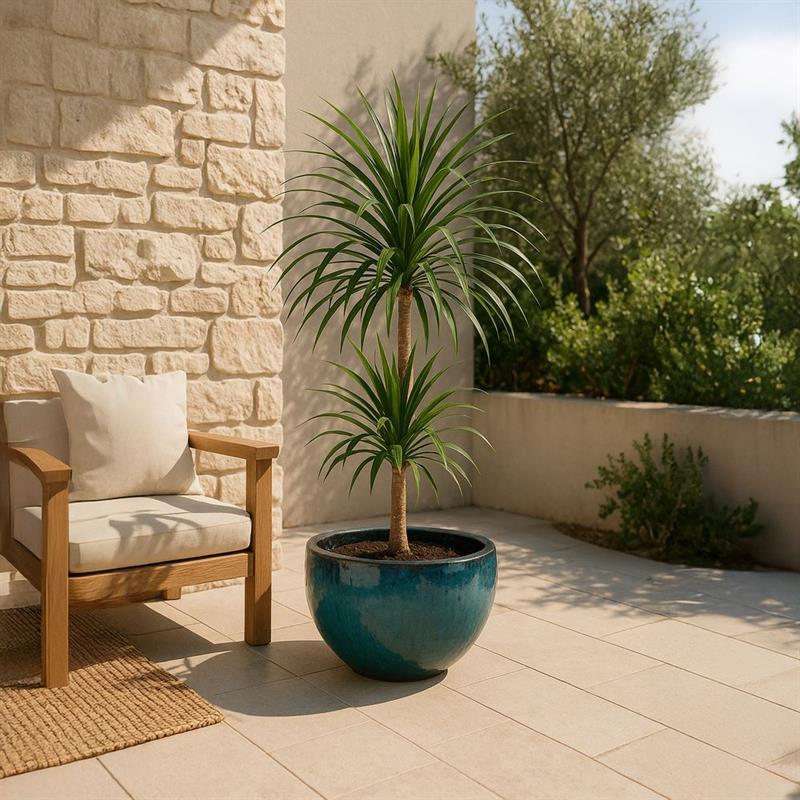 VASO MAHON 51*30 VERDE ACQUA