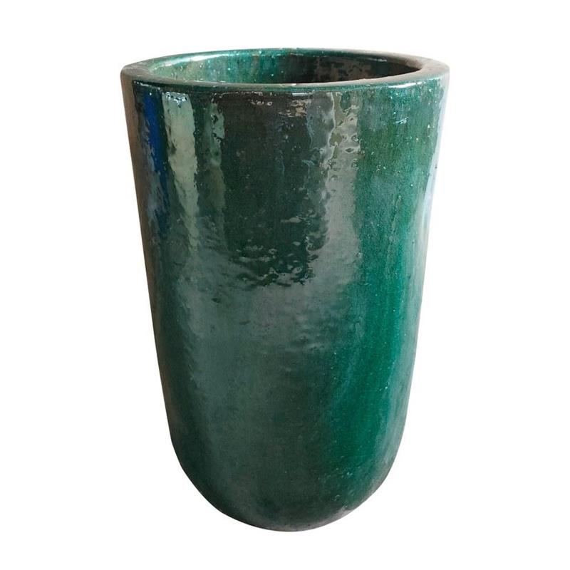 VASO INCA 38*58 VERDE BOTTIGLIA