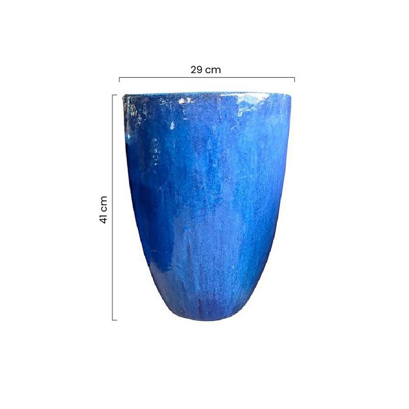 VASO CANAR 29*41 BLU COBALTO
