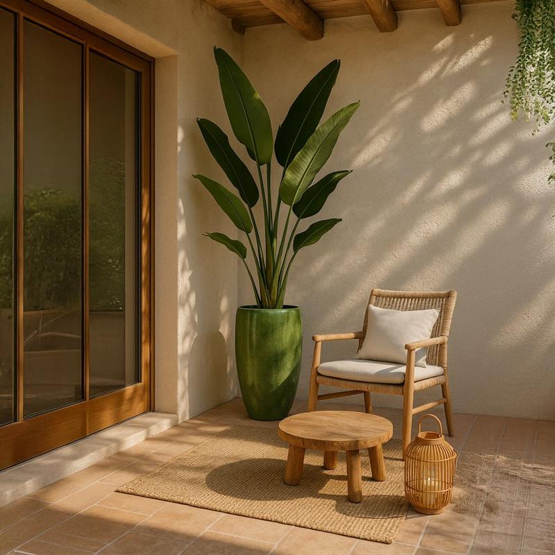 VASO RAJADA 60*100 VERDE AVOCADO