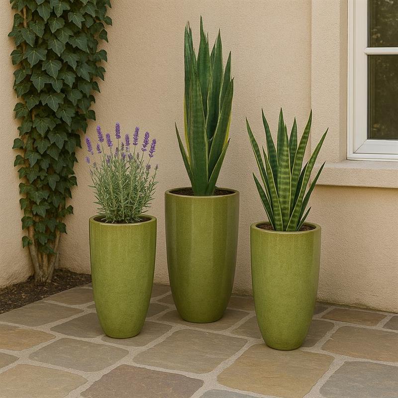 VASO RAJADA 36*63 VERDE AVOCADO