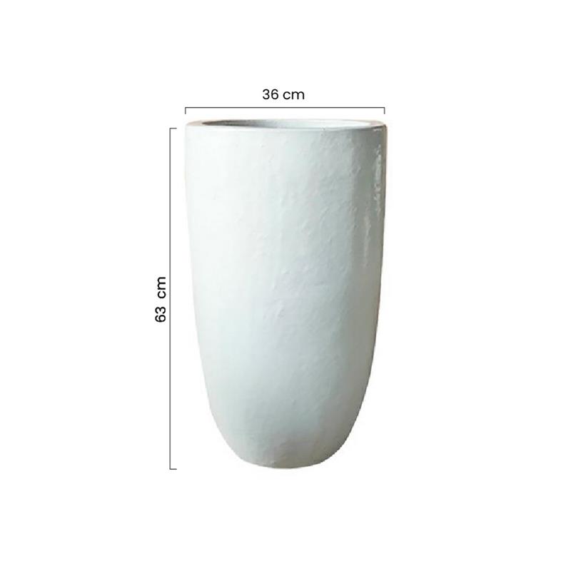 VASO REAL 36*63 BIANCO